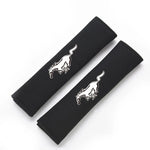 (2-PACK) Mustang Horse Seat Belt Covers