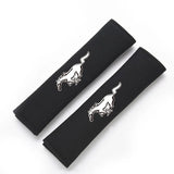 (2-PACK) Mustang Horse Seat Belt Covers