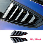 Mustang Rear Side Window Louvers