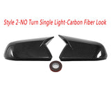 Carbon Fiber Mustang Mirror Cover For Ford Mustang 2015-2022