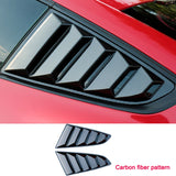 Mustang Rear Side Window Louvers