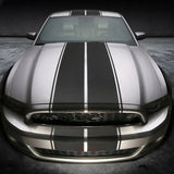 Car Hood, Roof, Tail, Whole Racing Sport Styling Stripes