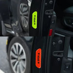 4pcs/Set Car Door Reflective Sticker For Ford Mustang