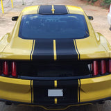 Car Hood, Roof, Tail, Whole Racing Sport Styling Stripes