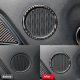 Mustang 2015-2023 Carbon Fiber Interior Auto Door Audio Speaker Decal