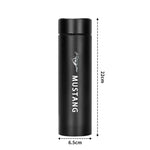 Stainless Steel Mustang Thermos Smart-Bottle