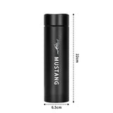 Stainless Steel Mustang Thermos Smart-Bottle