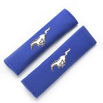 (2-PACK) Mustang Horse Seat Belt Covers