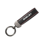 Leather Shelby Mustang Keychain