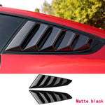 Mustang Rear Side Window Louvers