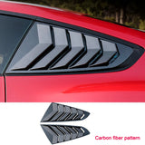 Mustang Rear Side Window Louvers